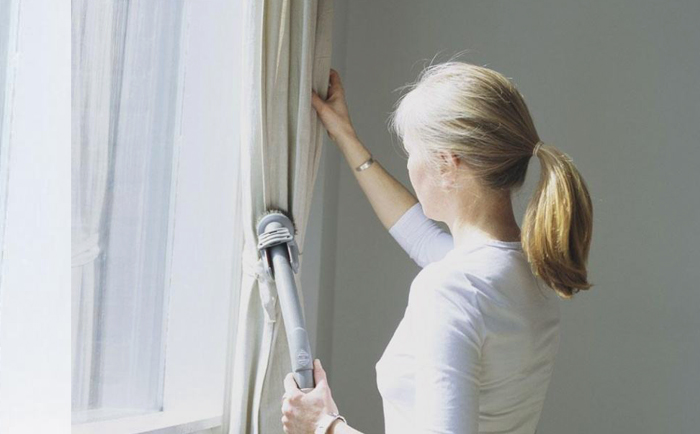 窗簾清洗絕招!不用拆不用水也能搞定! 窗簾清洗