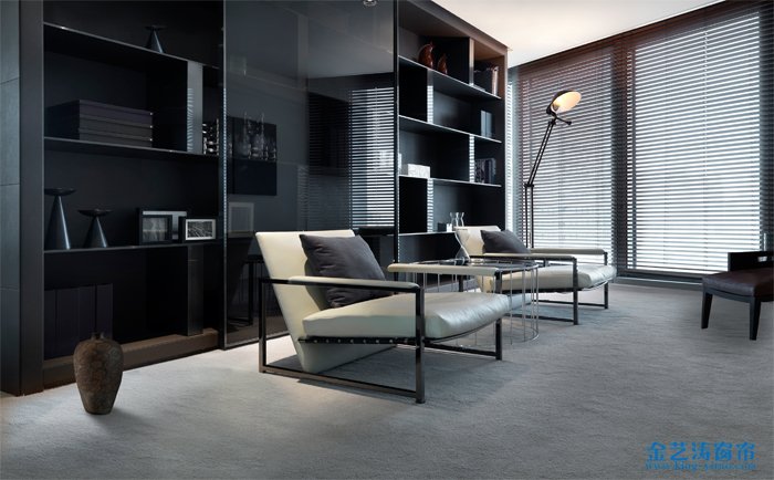 辦公室窗簾效果圖,辦公室窗簾選擇有什么技巧 百葉簾